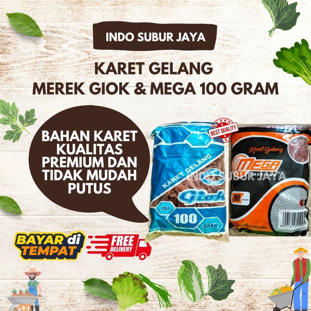 

Karet Gelang 100 Gram Kualitas Premium