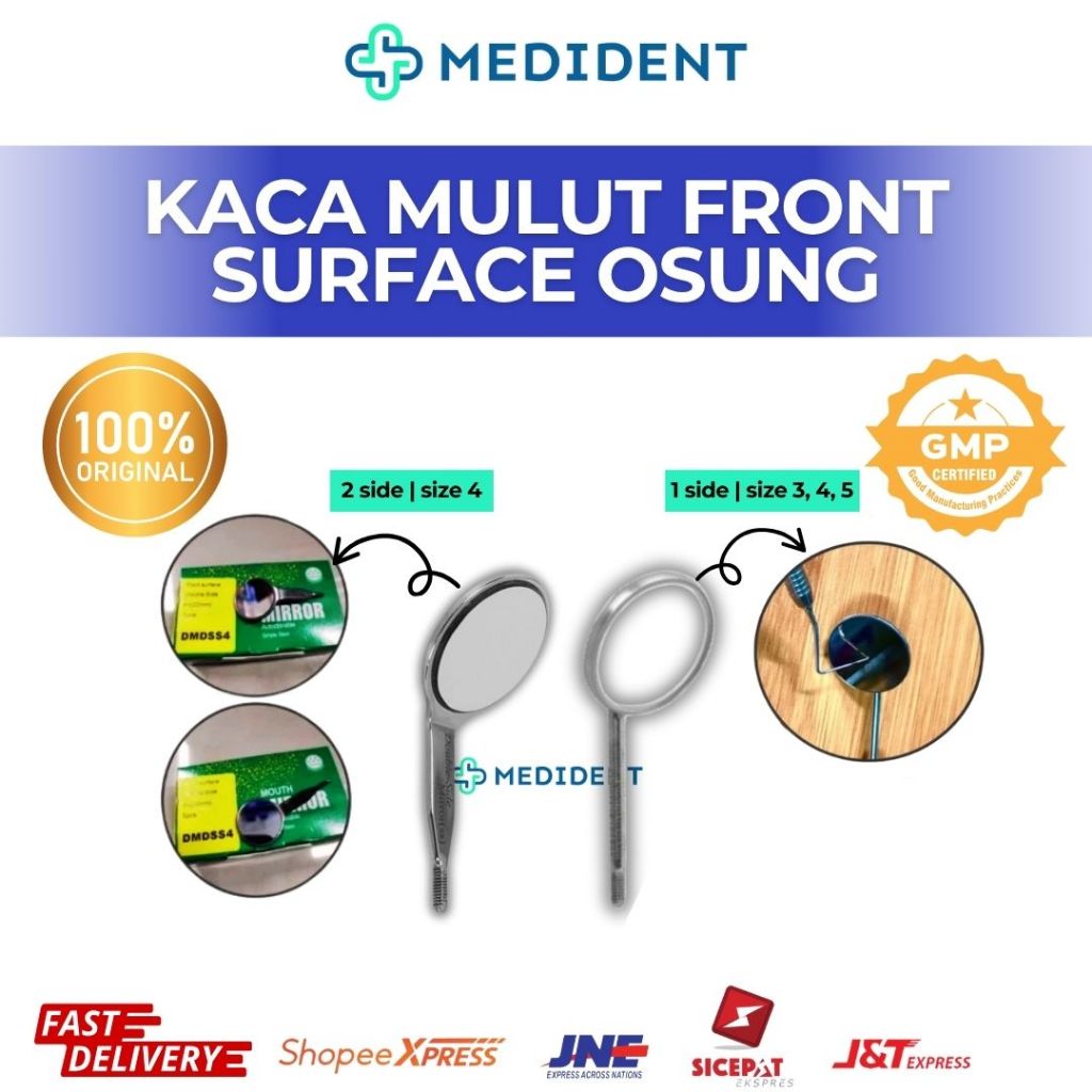 Kaca Mulut Front Surface OSUNG / Kaca Mulut OSUNG