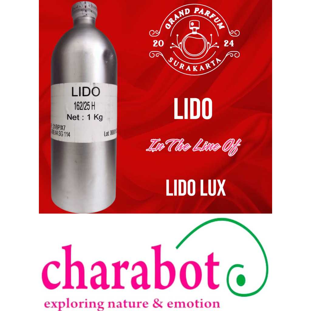 [1KG] LIDO ~Lido Lux~ BY CHARABOT KEMASAN SEGEL KALENG 1 KG ( ORIGINAL )