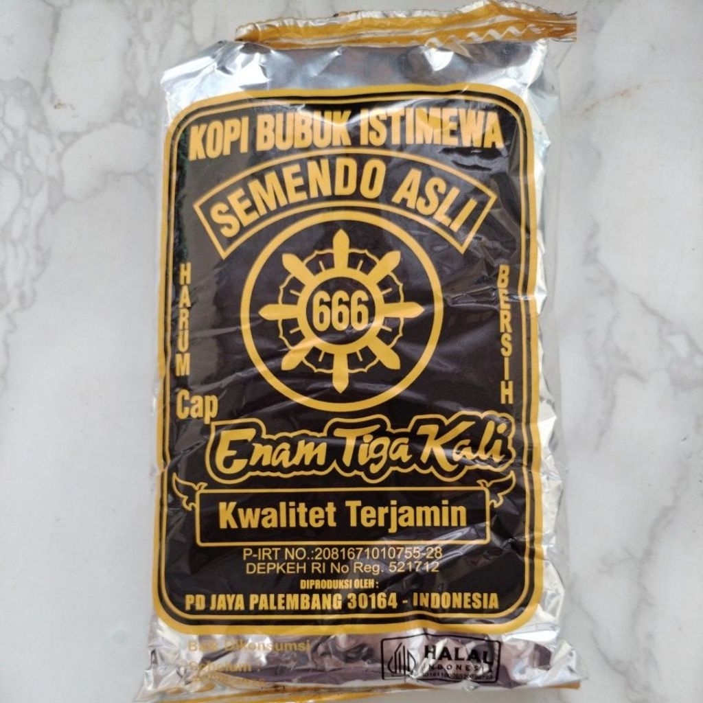 

KOPI SEMENDO 666 ASLI 190GR