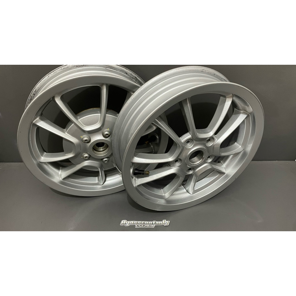 Velg Yacht Silver Ori Original Vespa Primavera Sprint LX S R12 Ring12