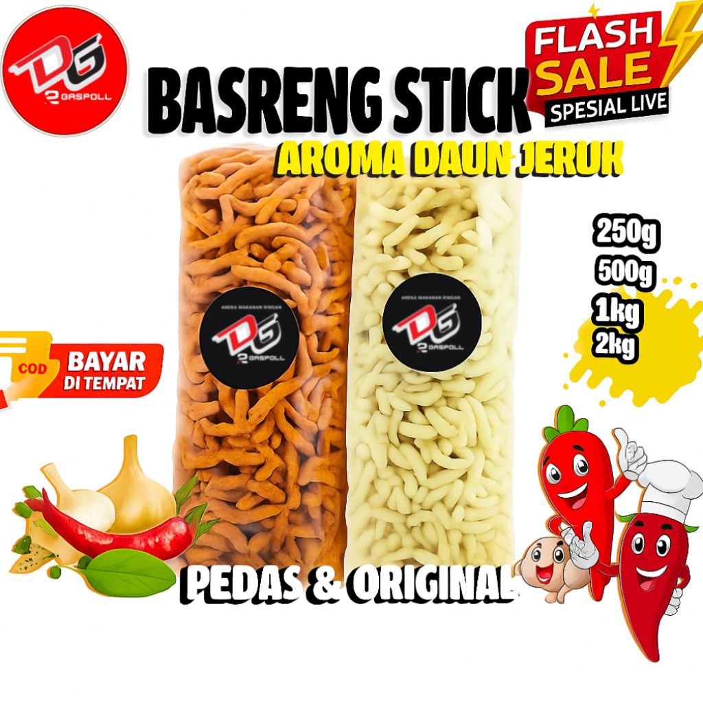 

BASRENG STICK AROMA DAUN JERUK Camilan Snacks Food Goreng