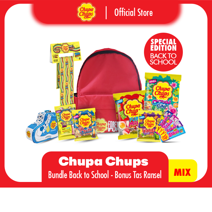 

Paket Bundling Chupa Chups Bonus Tas Ransel - Special Edition Back to School