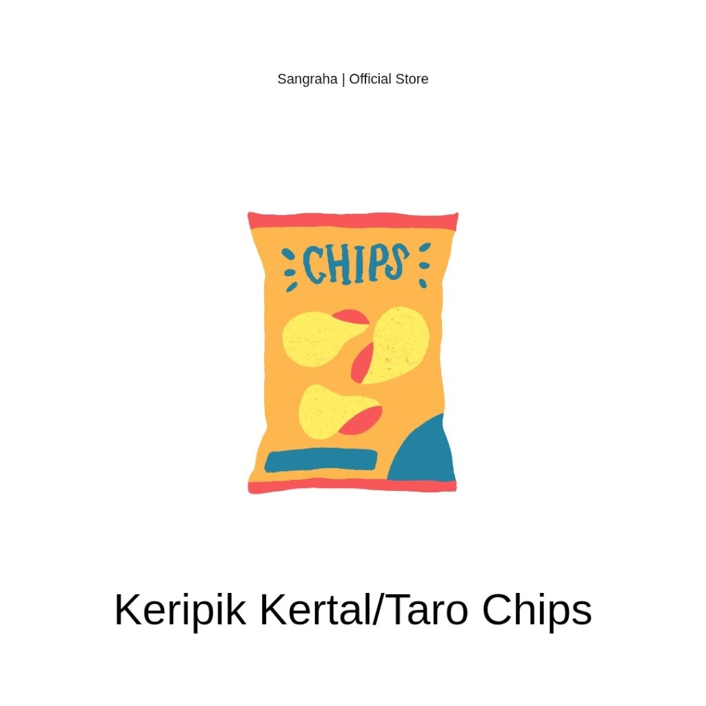 

[Sangraha] Keripik Kertal/Taro Chips