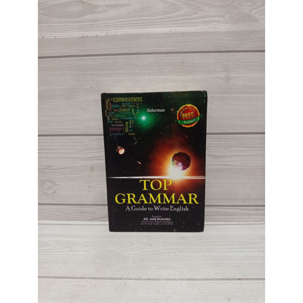 Top grammar a guide to write english by Dr aas rukasa