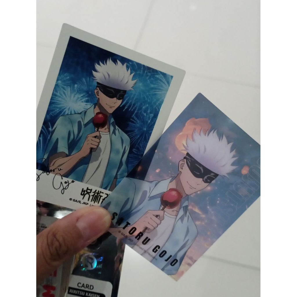 Photocard Gojo Satoru (Jujutsu Kaisen)