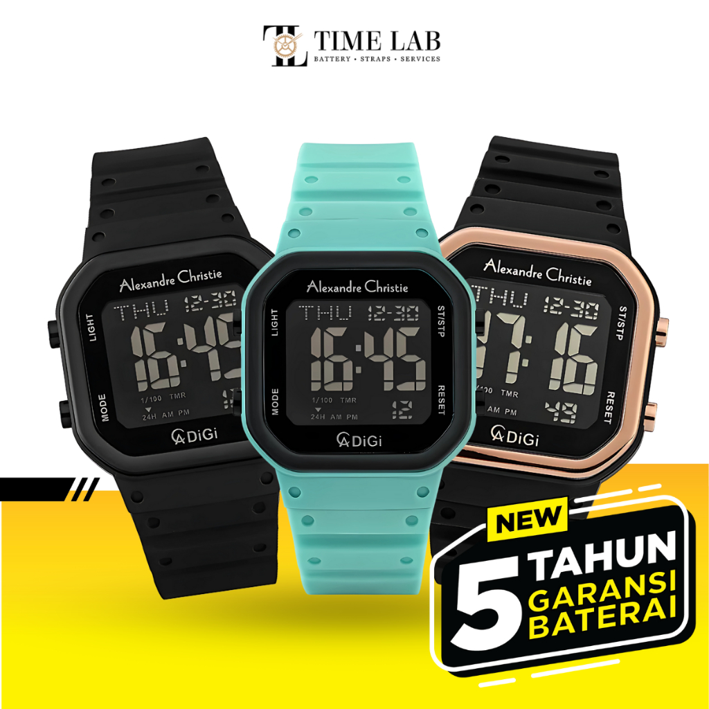 JAM TANGAN ALEXANDRE CHRISTIE WANITA / PRIA AC9347LH / AC 9347 LH / AC9347 UNISEX ORIGINAL