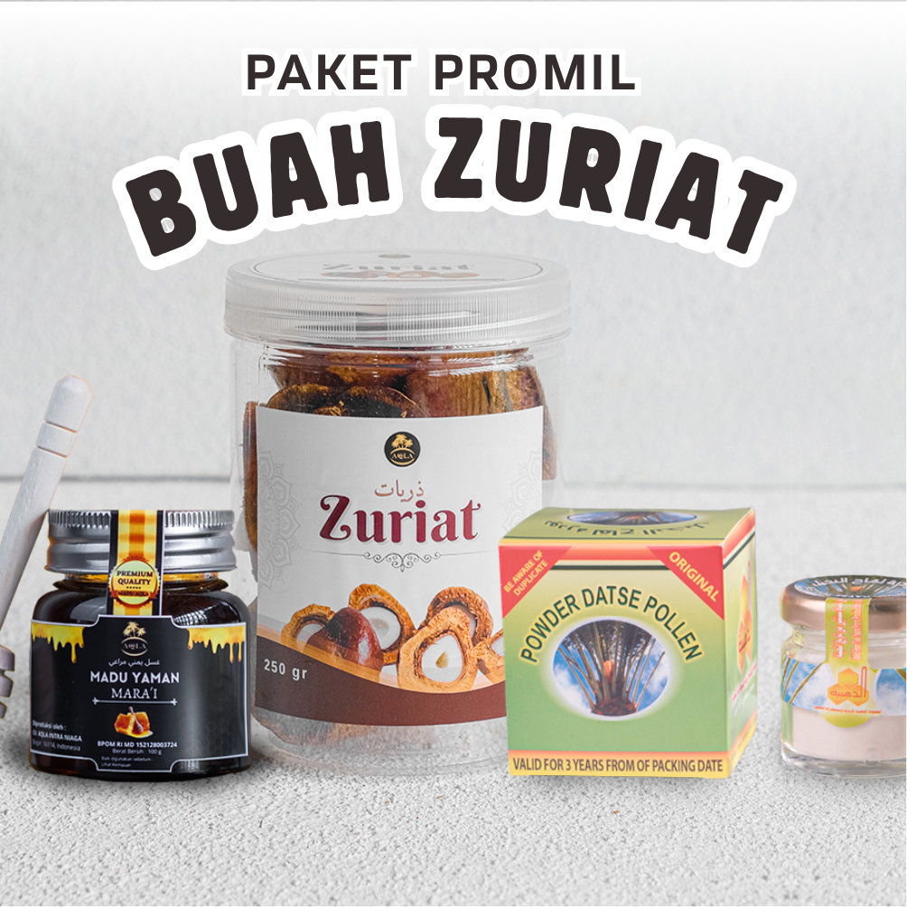 

Buah Zuriat Belah Premium 100% Original Paket Promil