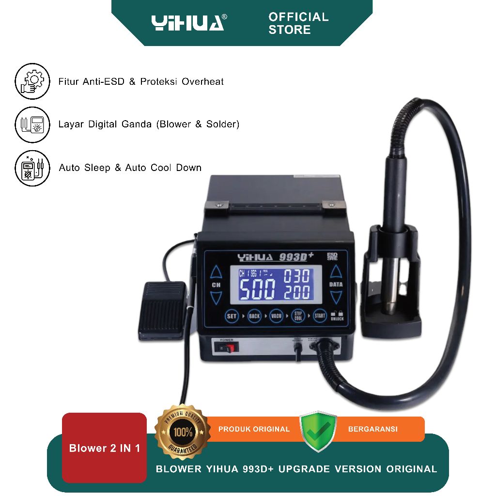 BLOWER YIHUA 993D+ UPGRADE VERSION ORIGINAL