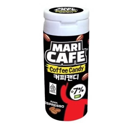 

MARI CAFE COFFE CANDY PERMEN KOPI RASA ESPRESO 35 G