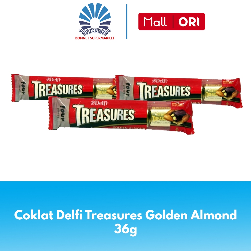 

cokelat delfi treasures almond 36gr