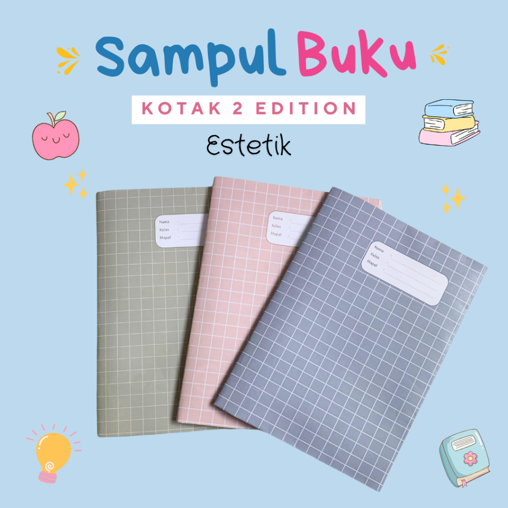 

[Kotak Edition 2] Sampul Buku Estetik | Sampul Buku Besar Bigboss Campus Kecil Sidu Kiky | Book Cover