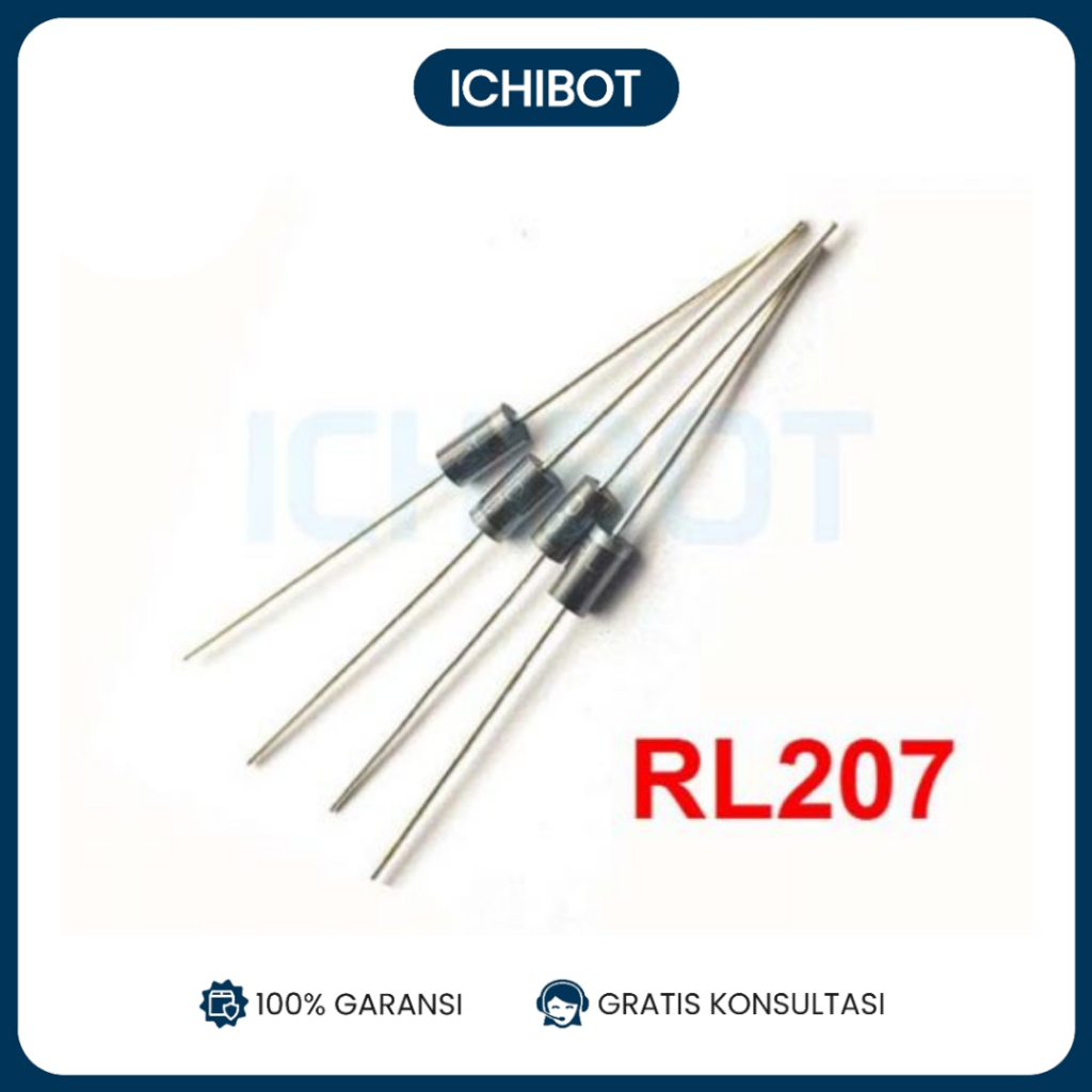 Dioda 2A RL207 - Rectifier Diode