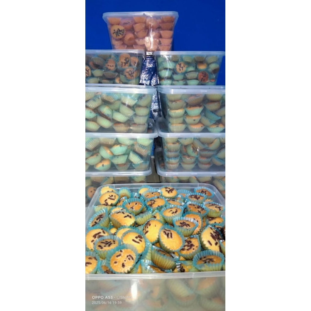 

1 kg bolu kering mini toping meses