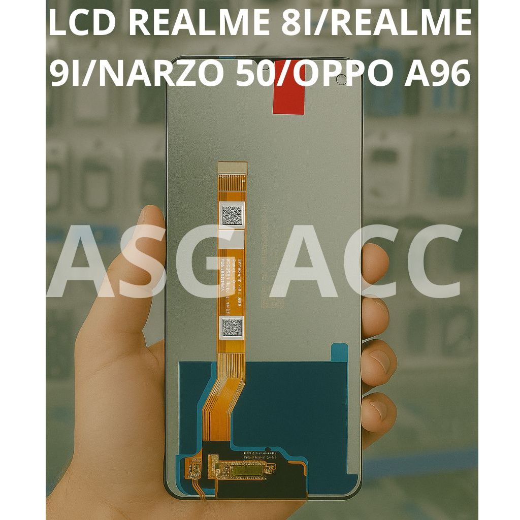LCD REALME 8i/9i /a96/NAZRO 50 FULLSET TOUCHSCREEN