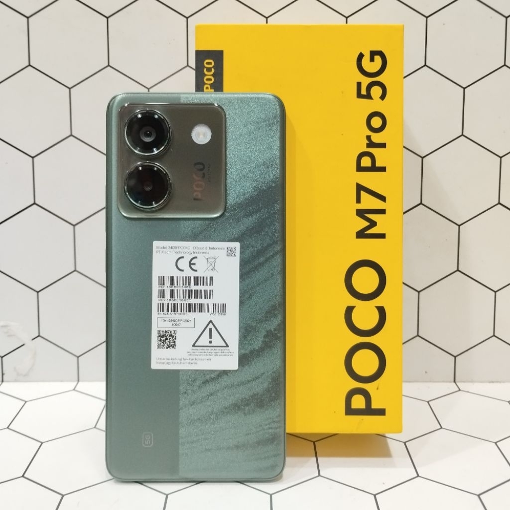 POCO M7 PRO 5G 8/256GB HP SECOND BEKAS FULLSET