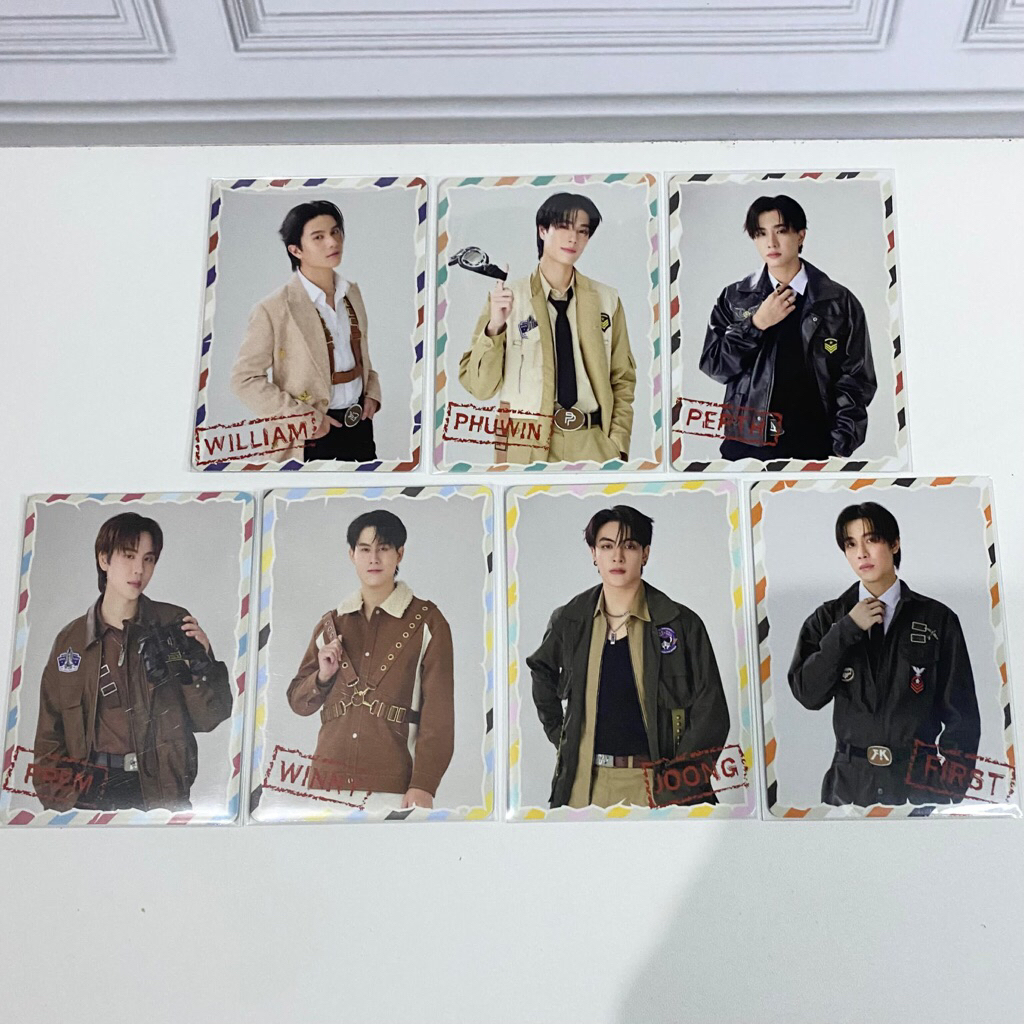 Collectible Card Gmmtv LOL 2025 cc official Fanfest Photocard Earth Sea tawinan Boun Khaotung Dunk P