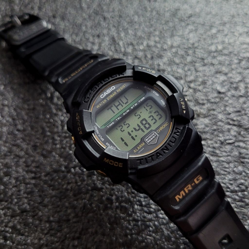 Casio G-shock MRG - 1B - 1 Black Titanium RARE