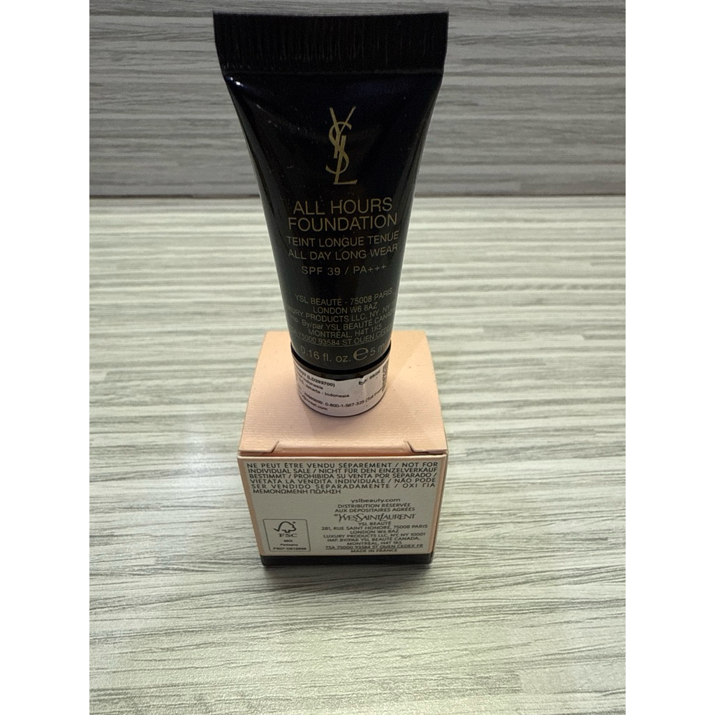 YSL ALL HOURS FOUNDATION 5ml/ 0.16 fl.oz