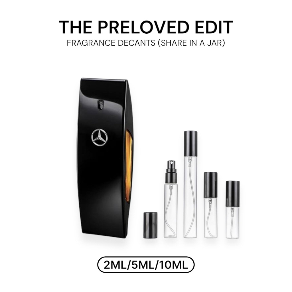 Decant Mercedes Benz Club Black MBCB