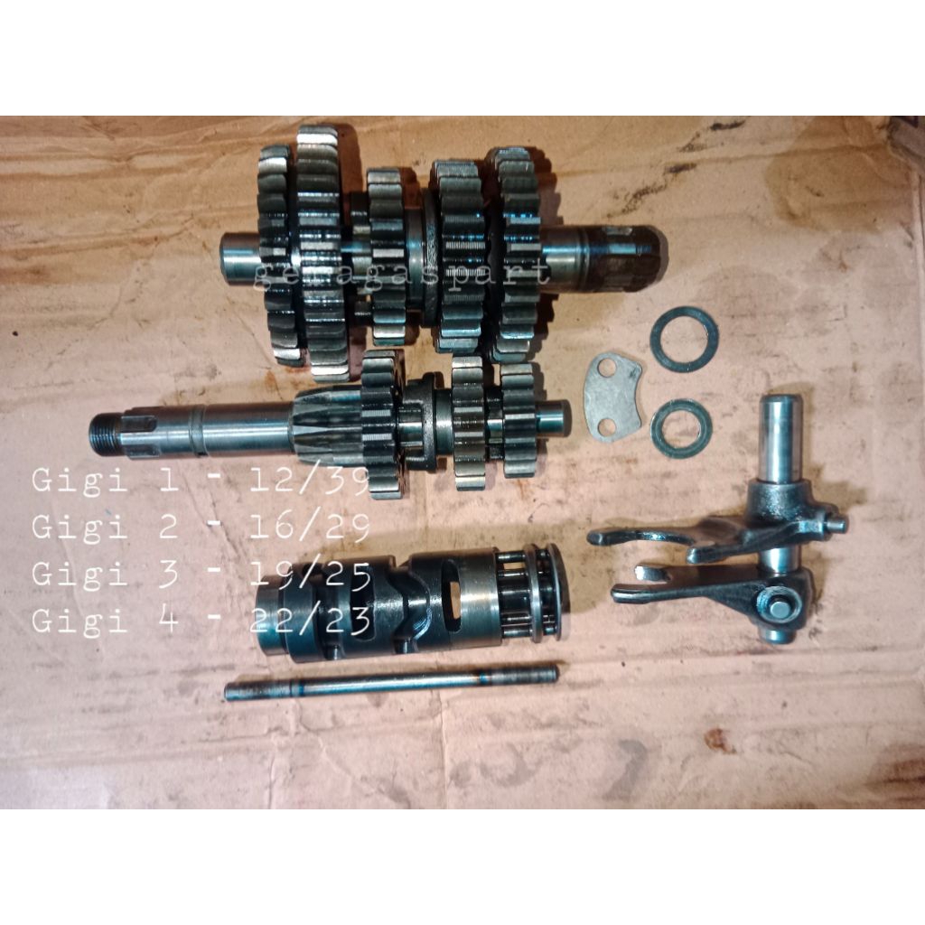 Gigi Gir Gear Rasio FullClutch Full Clutch FC F1zr F1z r F1 zr Fizr Fiz r 19-25