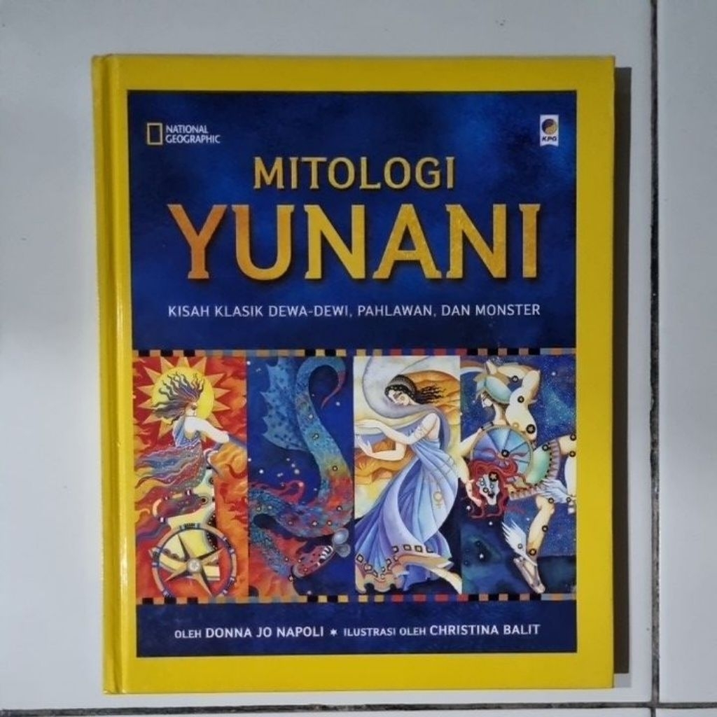 Mitologi Yunani by Donna Jo Napoli Ilustrasi Oleh Christina Balit Preloved Original