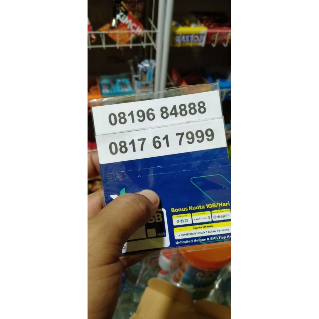 XL 10 DIGIT PRABAYAR ISI ULANG