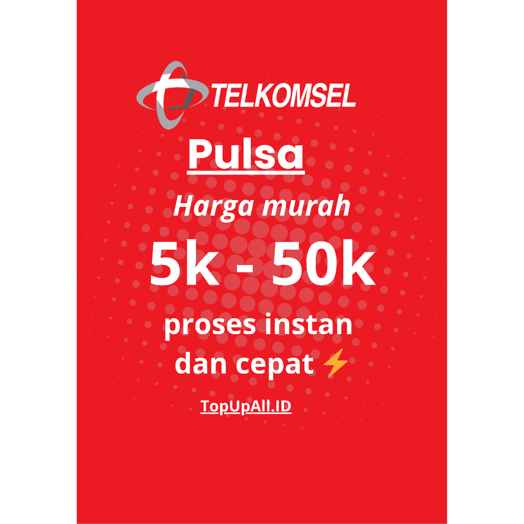 TopUp All Nominal 24 Jam | Fast Response