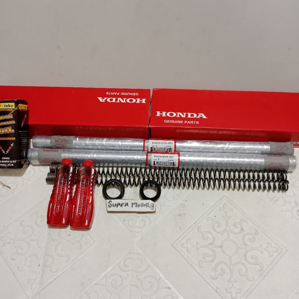 Sok Depan Komplit Honda Verza 150 Verza Verza Seoasang Kanan Kiri Sok+Per+Sil Oli Sok (KYE)