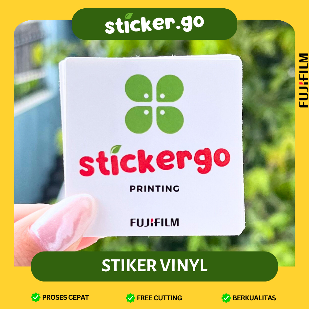 

[STIKER VINYL KOTAK] CETAK STIKER LABEL MAKANAN MINUMAN KEMASAN TOPLES BOTOL OLSHOP FREE CUTTING