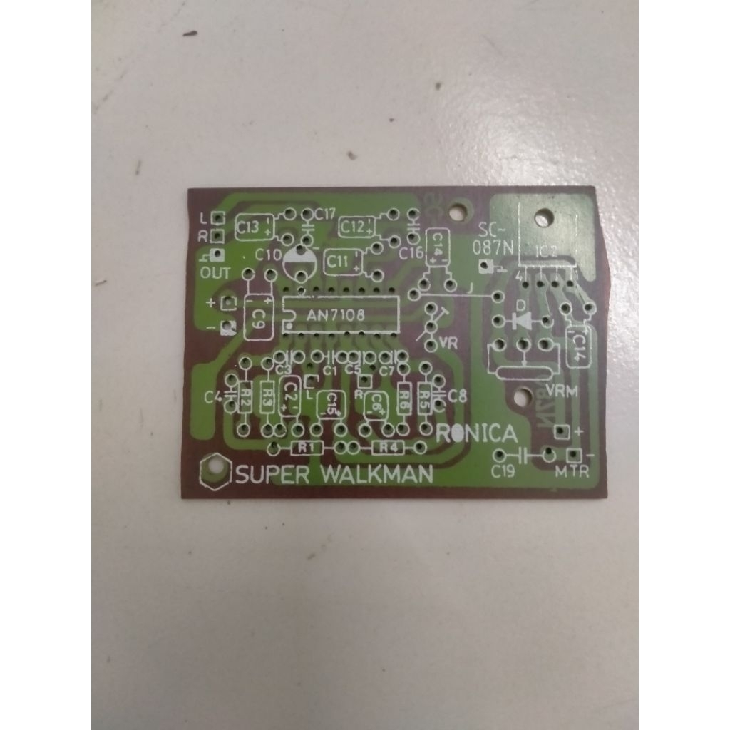 PCB+Skematik SC-087N SUPER WALKMAN