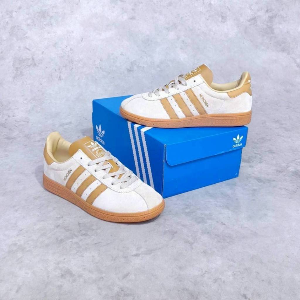 Sepatu Adidas Munchen Kuning/Shoes Futsal Pria