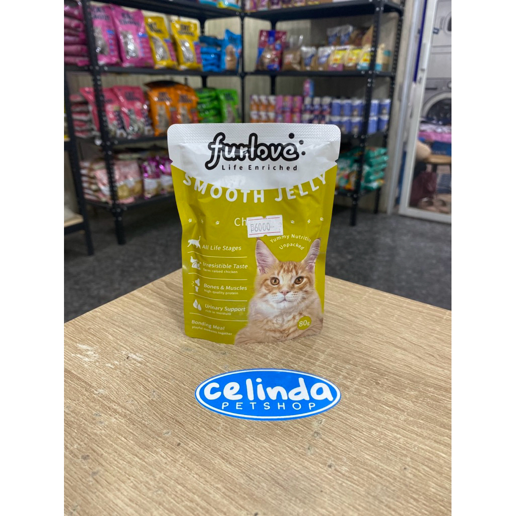 Furlove Chicken 80Gram - Makanan Kucing