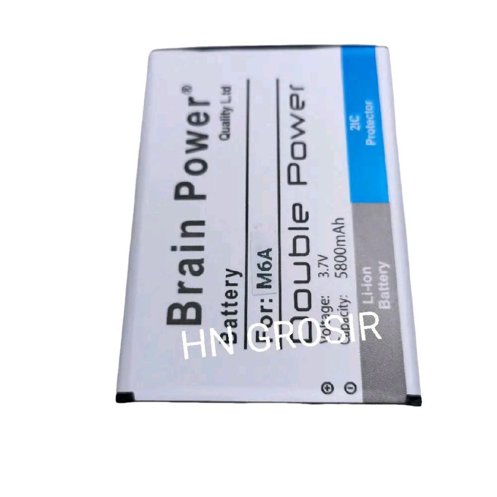 Baterai batre Evercoss M6 / M6A Double power Battery batre batrai hp