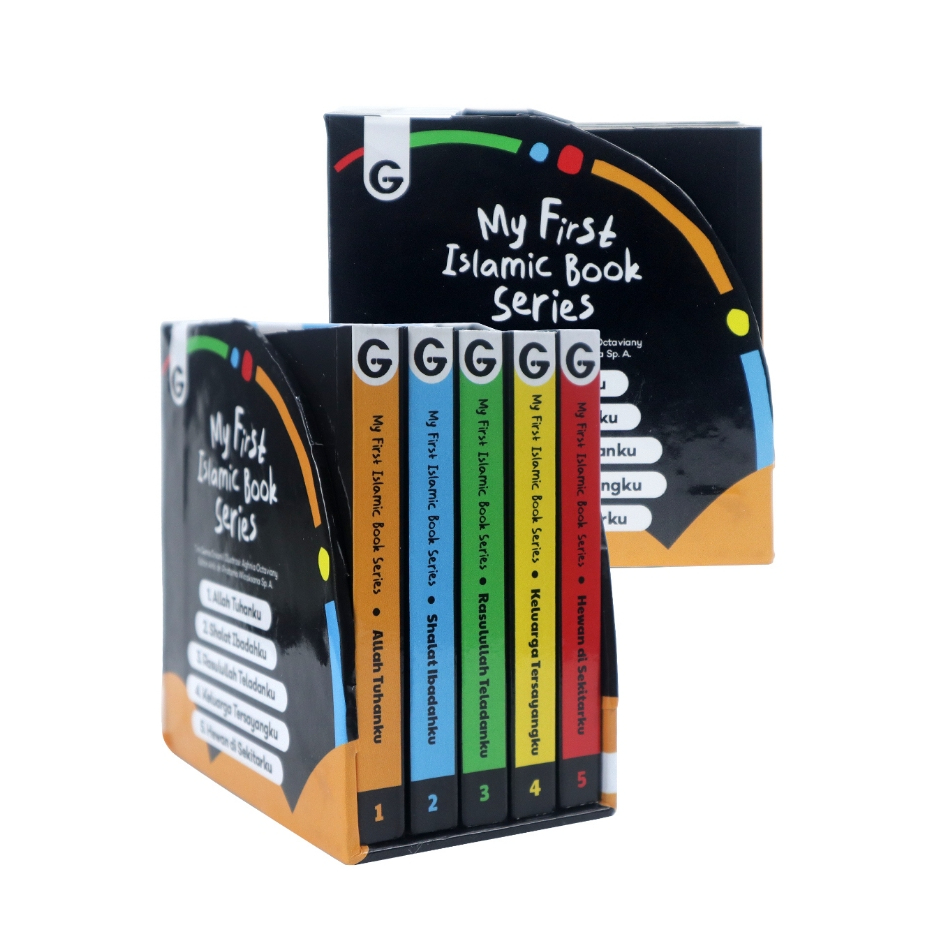 Insani Kids - My First Islamic Book Series | Board Book Mini | 5 Jilid | Usia 3+