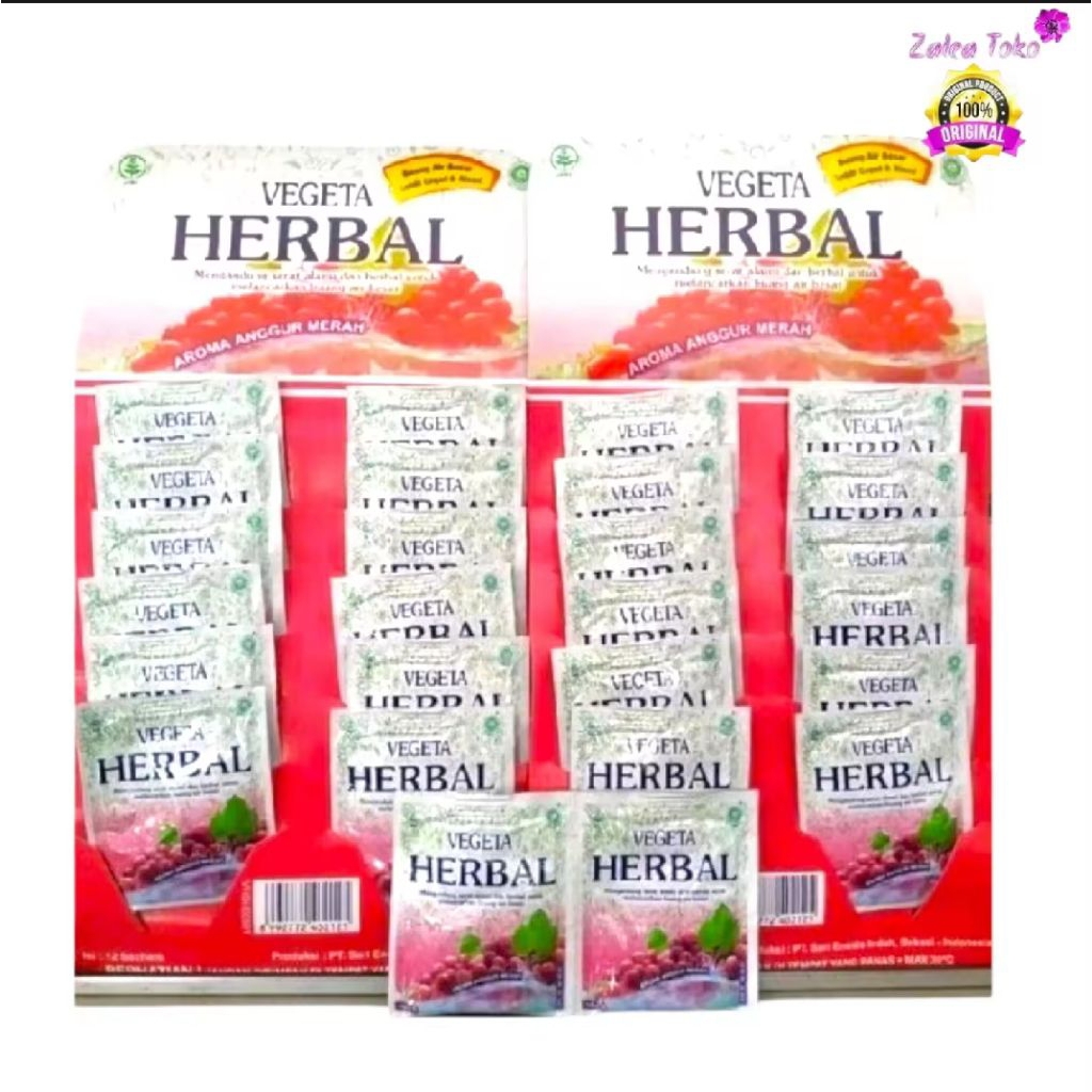 

Vegeta herbal isi 12 sachet