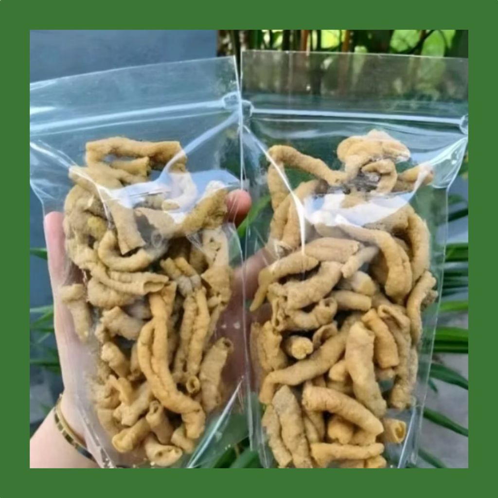 

Usus Ayam Crispy Original Daun Jeruk Kriuk Renyah Isi 100gram