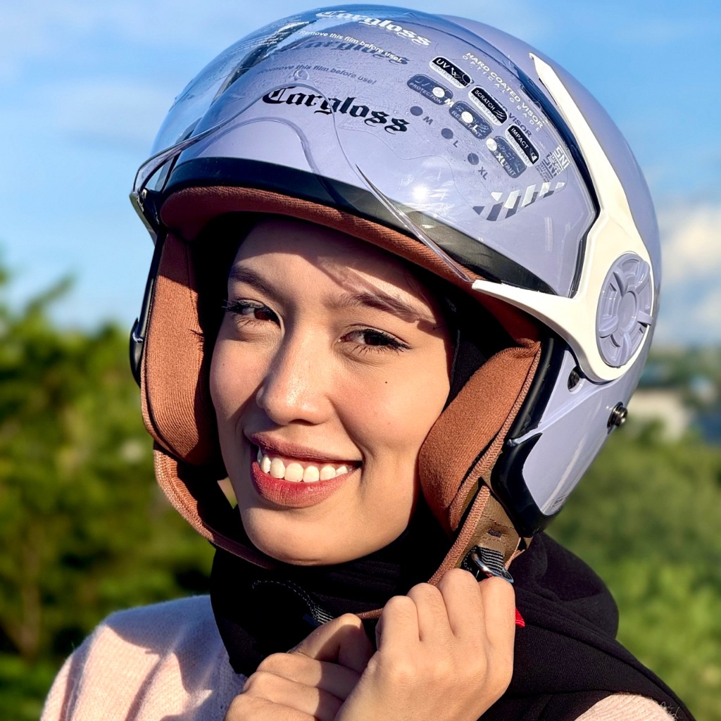 Helm Cargloss Hijab Yrh Helmet