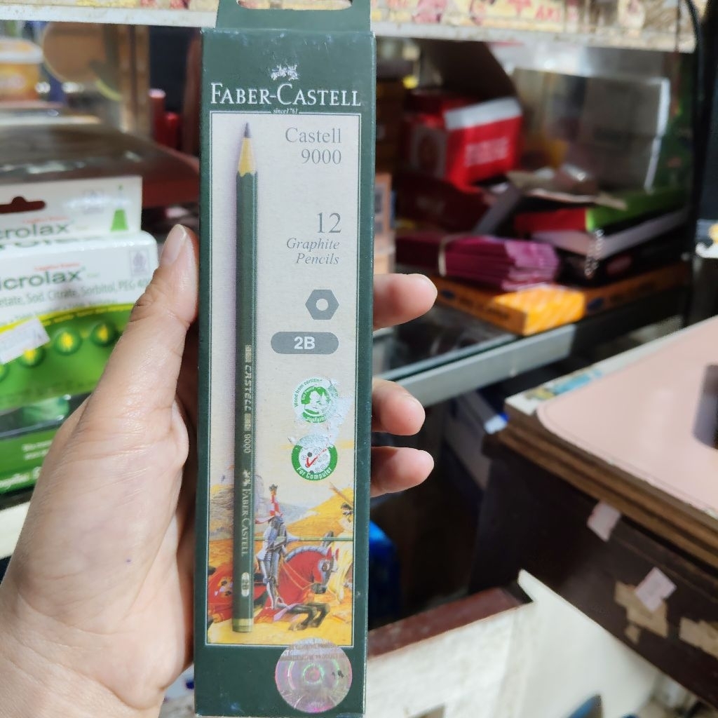 

Pensil 2B Faber-Castell 1 pak isi 12 pcs