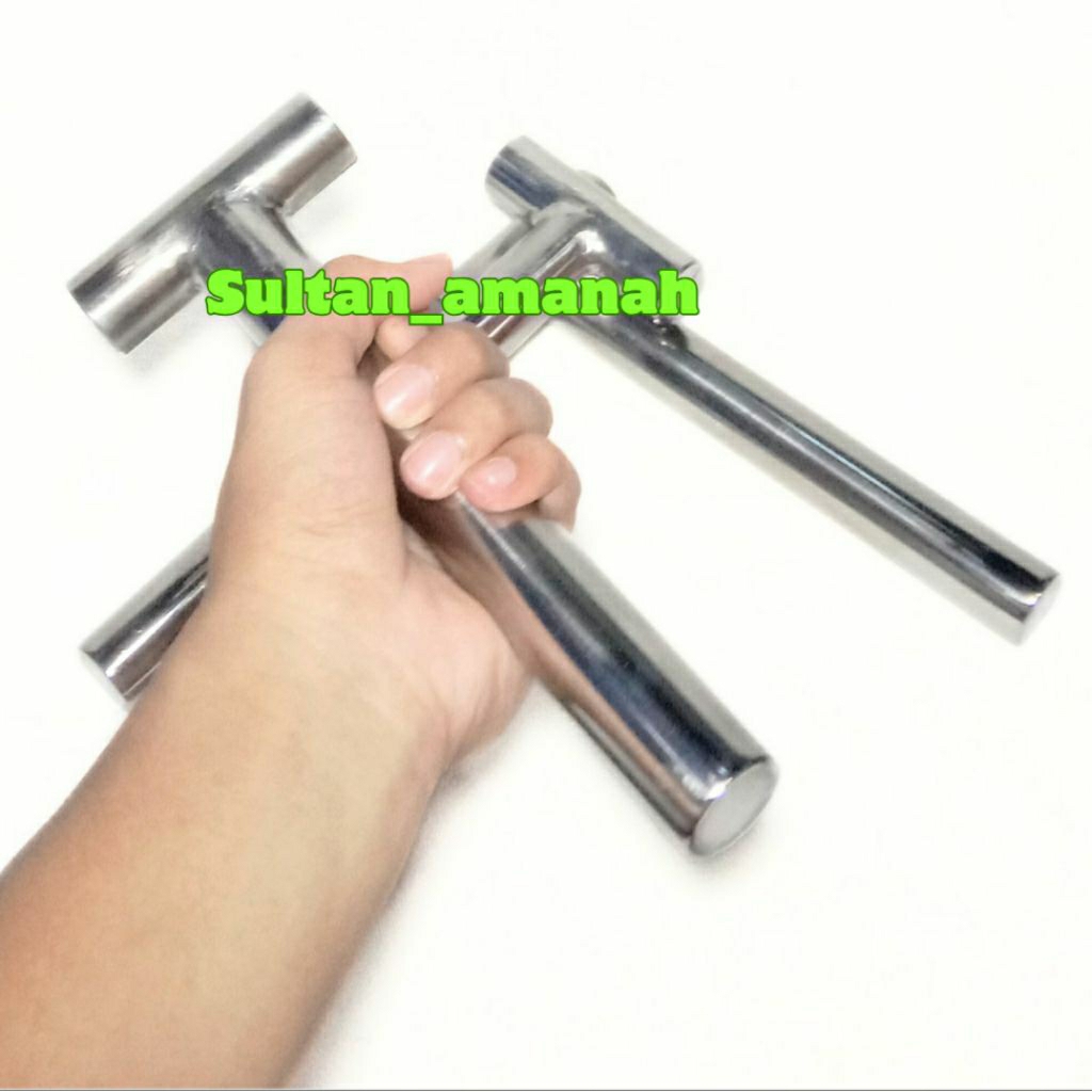 Palu Es / Palu Pemecah Es Batu / Multi Fungsi FULL STAINLESS