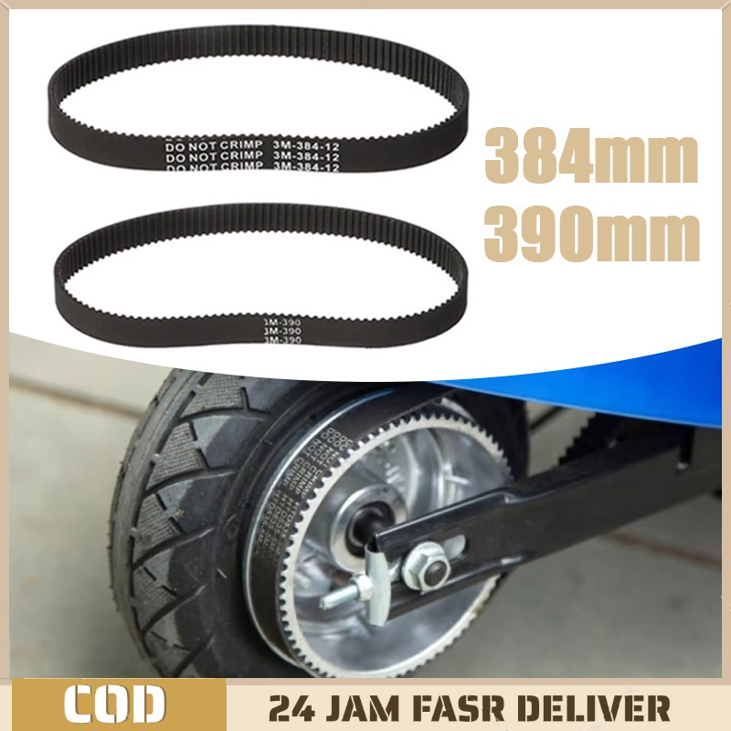 Skuter E Scooter Listrik Panbel 3m-384-12 Vanbelt Penbelt V-Belt Listrik Vbelt Scooter Listrik E-Sco