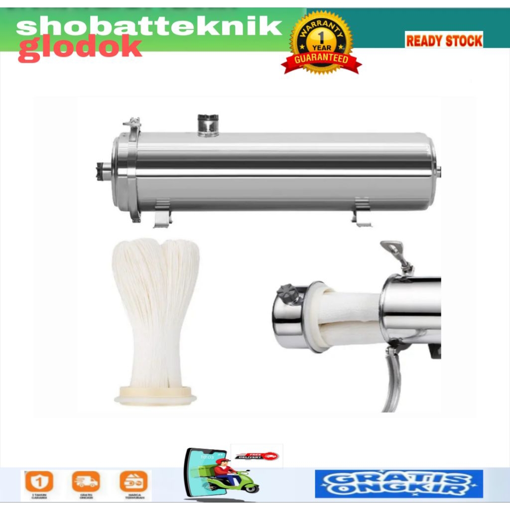 PVDF UF 10000 LPH ULTRAFILTRASI10.000LPH ULTRAFILTRASI MEMBRANE PVDF - Set