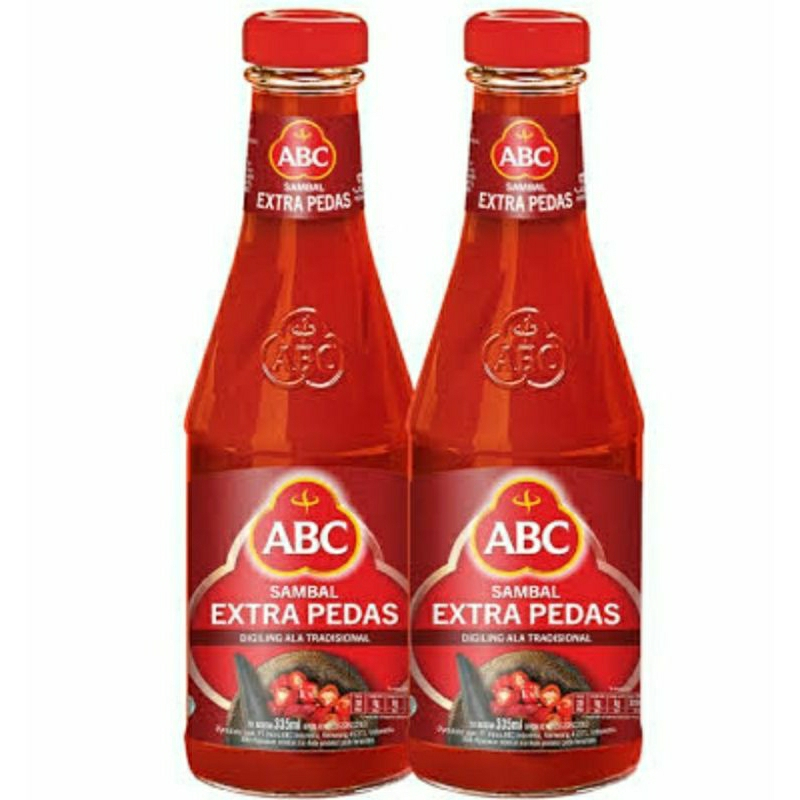 

ABC Saus Sambal Asli Extra Pedas 335ml