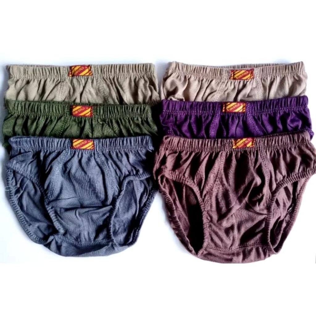 12PCS CELANA DALAM ANAK-ANAK COWOK SUNGOLD