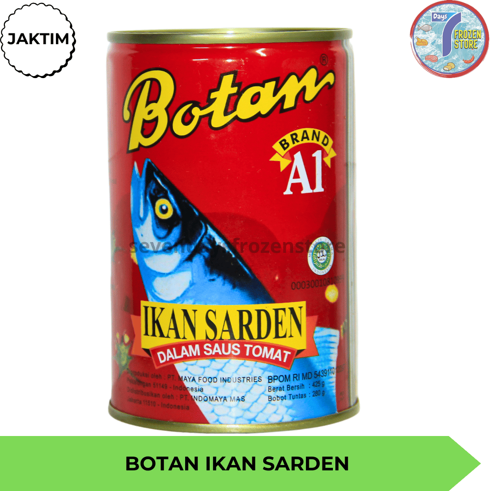

RB Botan Ikan Sarden Ikan Makarel Premium 425 gr