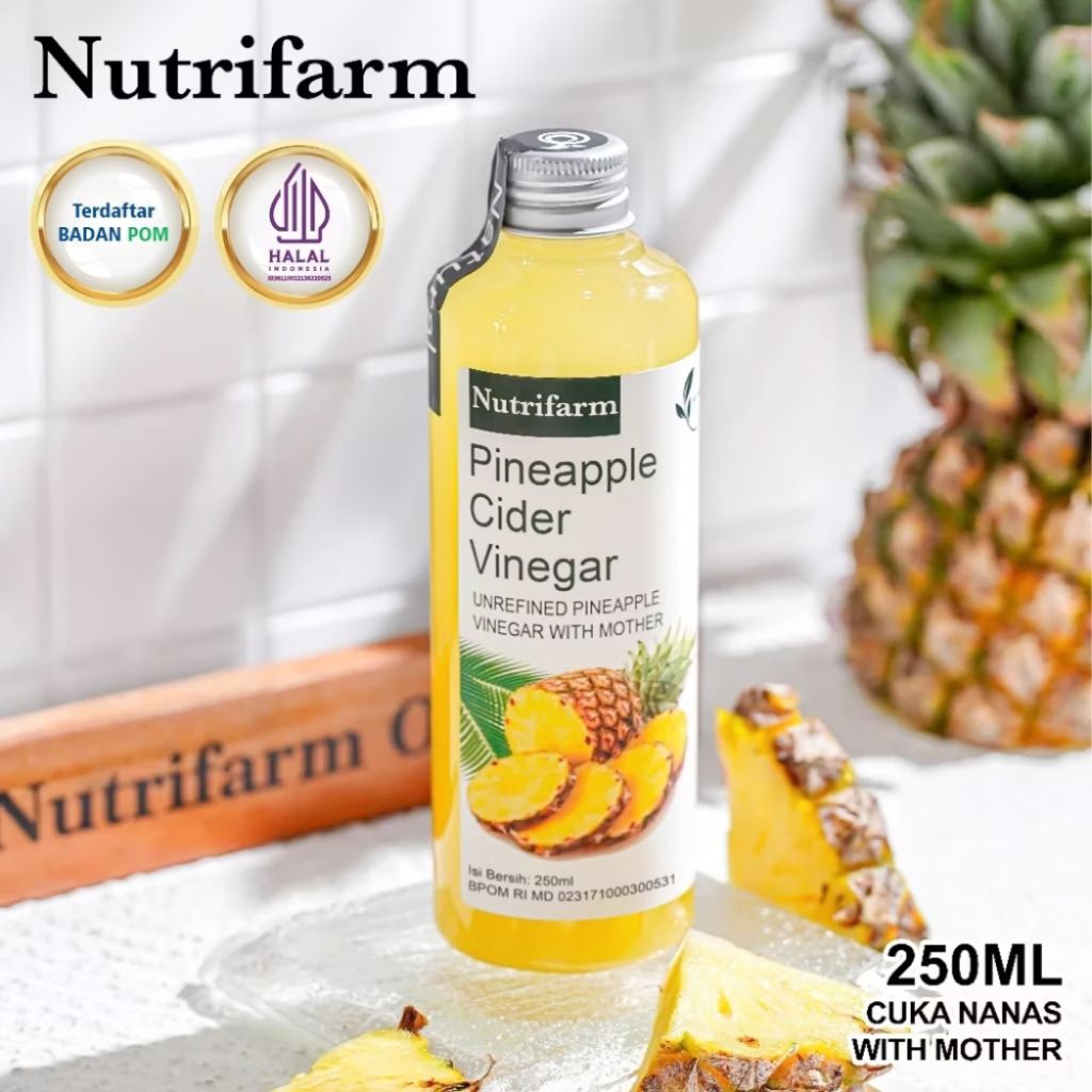 

Cuka Nanas with Mother 250 ml dan 500 ml dengan biang