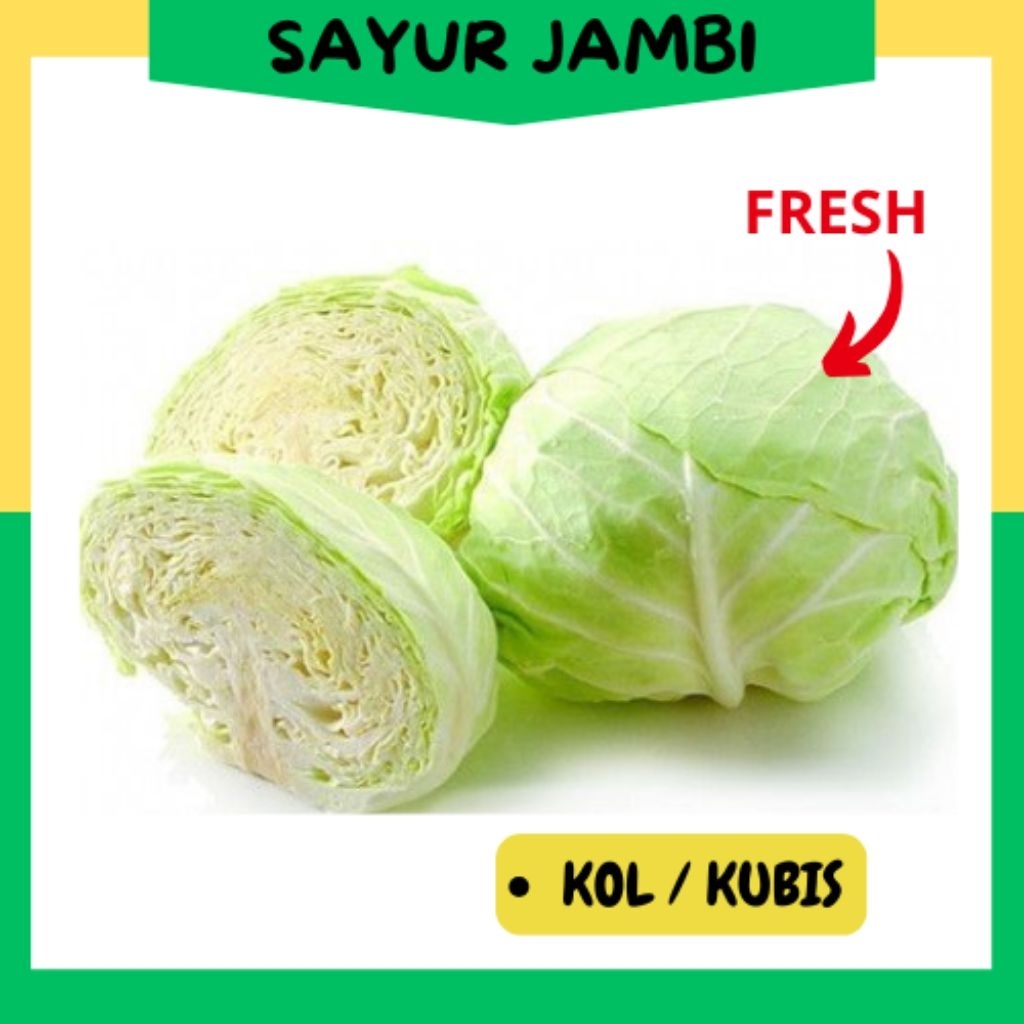 

Kol / Kubis 500gr~Sayurjambi