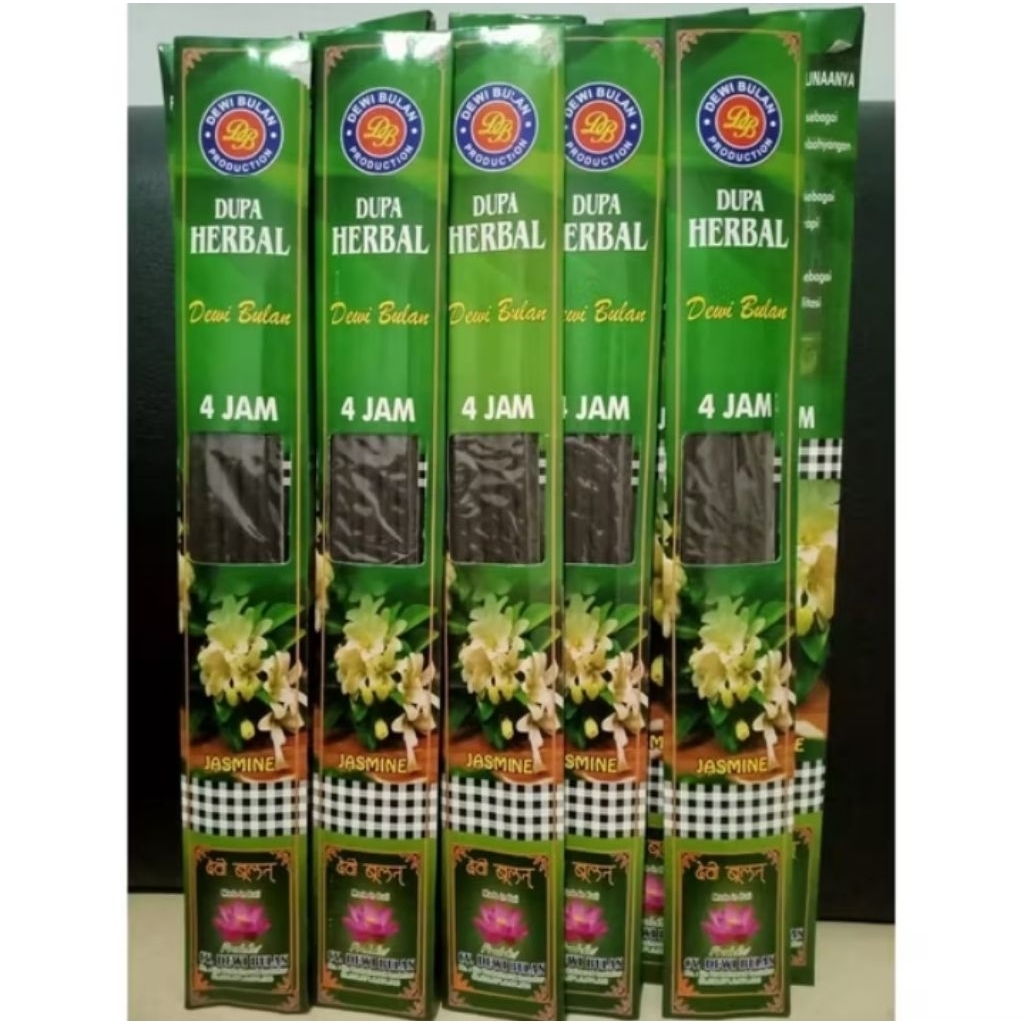 Dupa Herbal Dewi Bulan Nyala 4 Jam Aroma Jasmine/Dupawangi Dewi Bulan