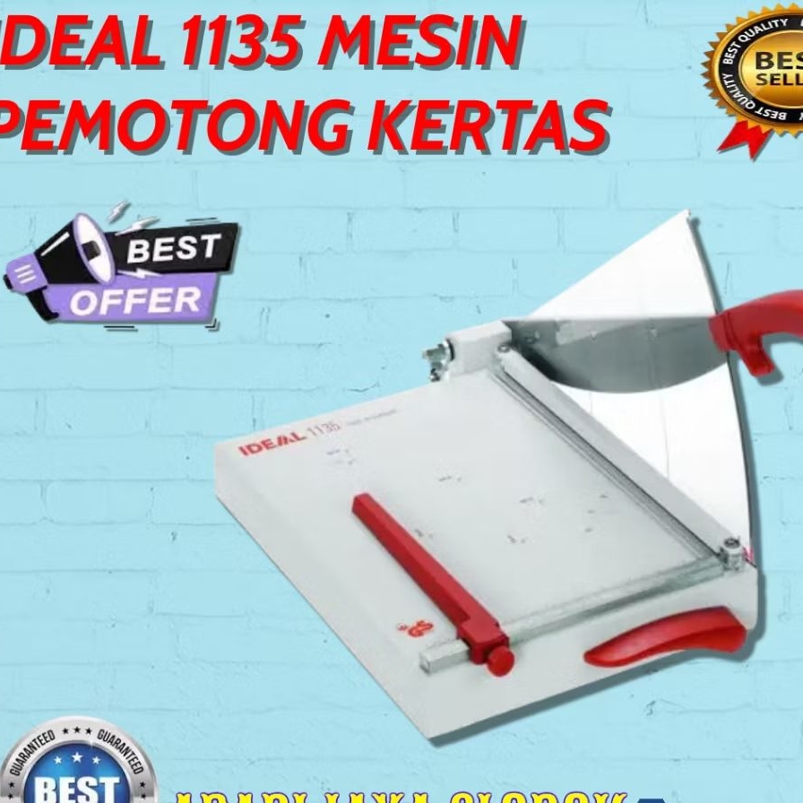 

IDEAL 1135 MESIN PEMOTONG KERTAS