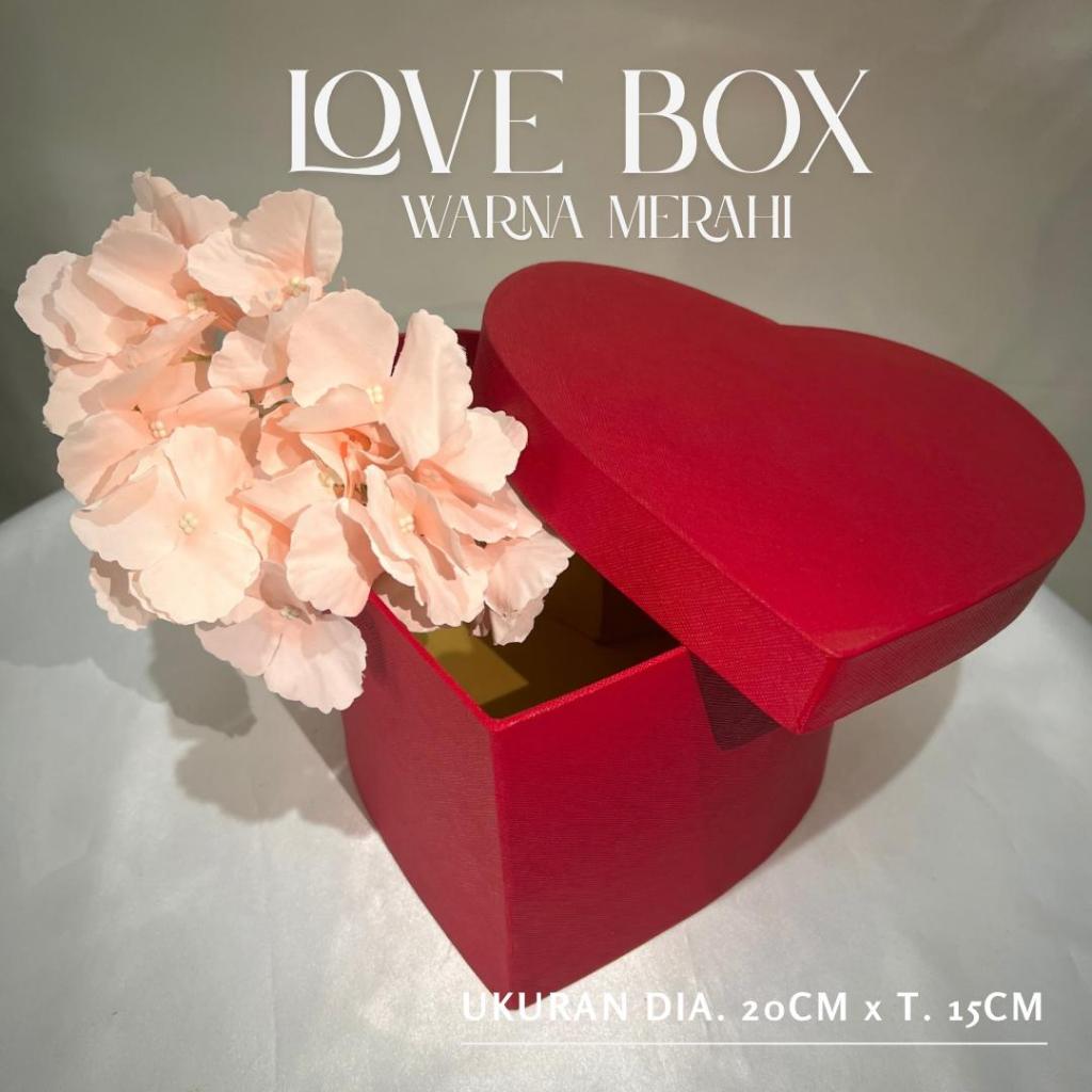 

Wadah Berbentuk Hati / Love Box
